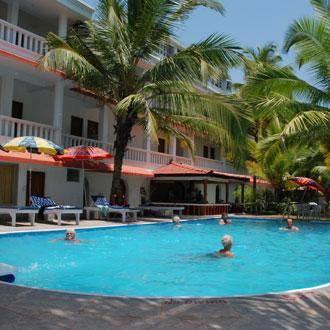 Kristal Sands Beach Resort Calangute Exterior foto